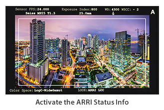 ARRI Alex Metadata over SDI