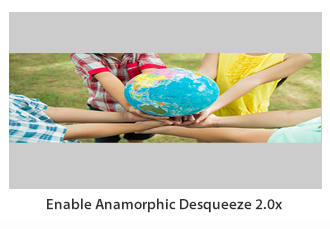 Anamorphic Desqueeze