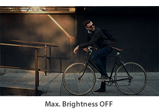 Max Brightness On/Off
